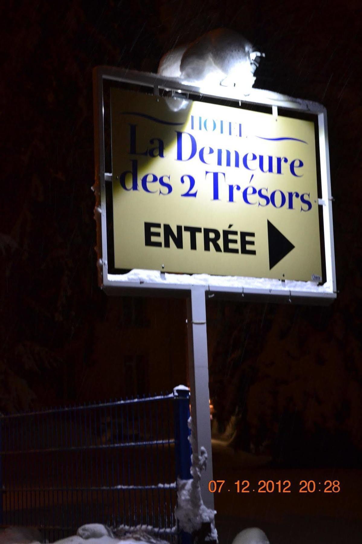 Hotel La Demeure des 2 Trésors La Bresse Exterior foto